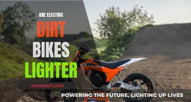 Electric Dirt Bikes: Lighter and Better?