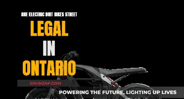 Electric Dirt Bikes: Street Legal Status in Ontario