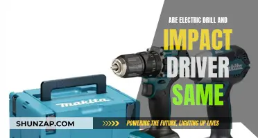 Electric Drills and Impact Drivers: What's the Real Difference?