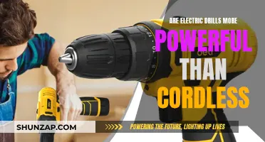 Electric Drills: More Power Than Their Cordless Counterparts?
