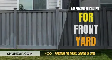 Electric Fences: Legal in Front Yards?