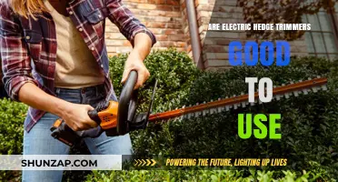 Electric Hedge Trimmers: Efficient, Eco-Friendly, and Easy-to-Use Garden Tools?