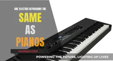 Electric Keyboards vs Pianos: What's the Difference?