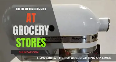 Electric Mixers: Availability at Grocery Stores