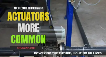 Electric vs Pneumatic Actuators: Which is More Common?