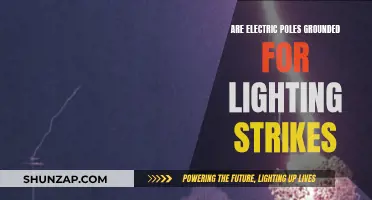 How Electric Poles Are Safe During Lightning Strikes