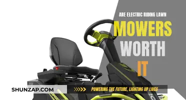 Electric Riding Lawn Mowers: Worth the Cost?