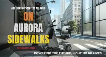Electric Scooters: Aurora's Sidewalk Rules Explored