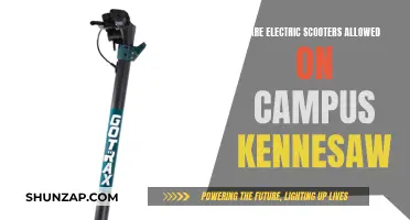 Electric Scooters: Kennesaw Campus Rules and Regulations