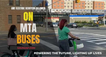 Electric Scooters: Allowed on MTA Buses?