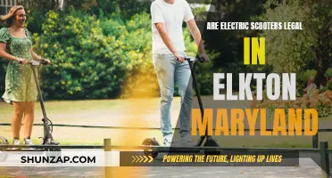 Electric Scooters in Elkton, Maryland: What's the Law?