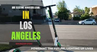 Electric Scooters: Legal in Los Angeles?