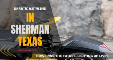 Electric Scooters in Sherman, Texas: Legal or Not?