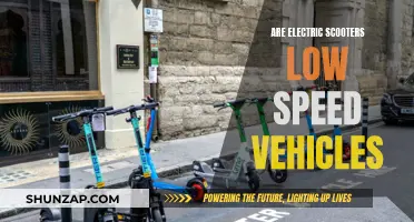 Scooters: Low-Speed Electric Vehicles or Not?