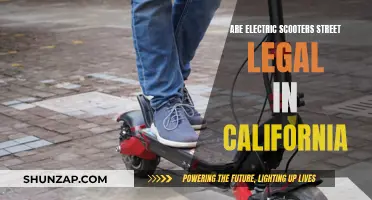 Electric Scooters: California's Street Legality Question
