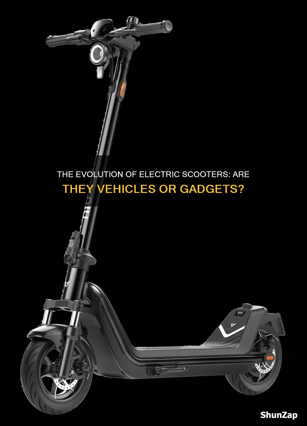 are electric scooters vehicles