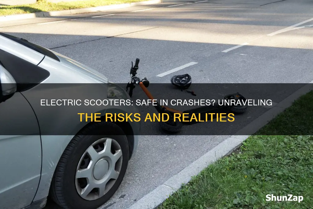 are electric self-balancing scooters safe in vehicle crash accidents