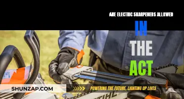 Electric Sharpeners: Legal in ACT?