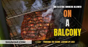 Smoking Electric on Your Balcony: What You Should Know