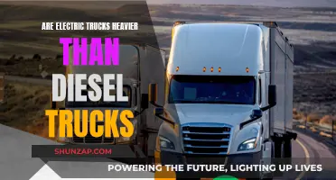 Electric vs Diesel Trucks: Weight Differences Explored