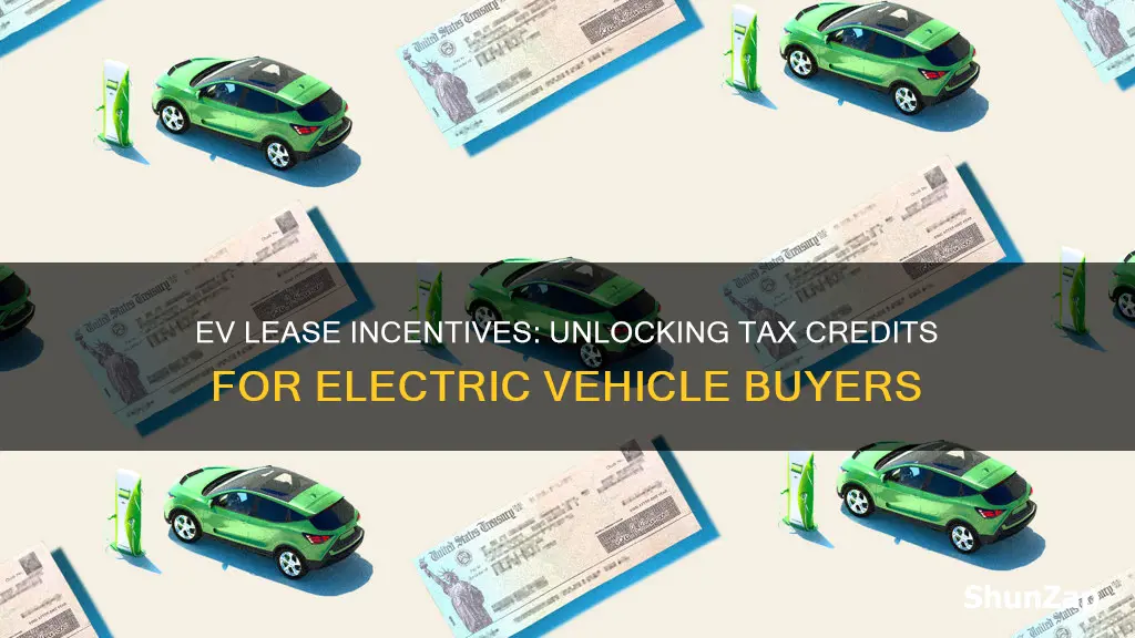 are electric vehicle credits applicable for lease