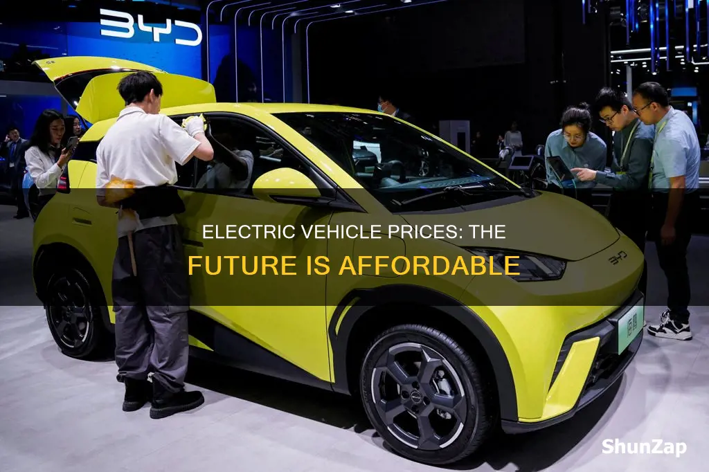 are electric vehicle prices coming down