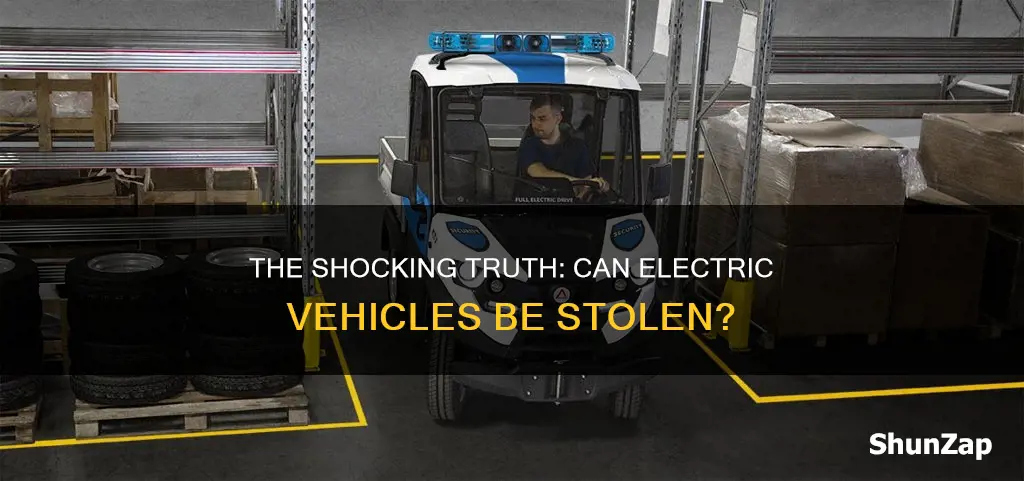 are electric vehicles easy to steal