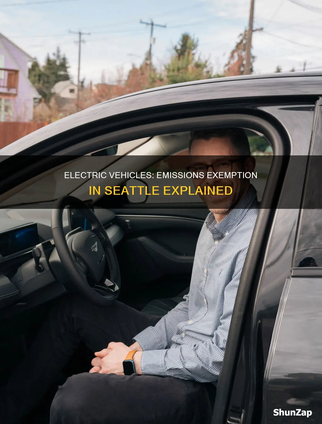 are electric vehicles exempt from emissions seattle