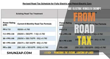 Electric Vehicles: Tax Exemption and Road Tax Savings