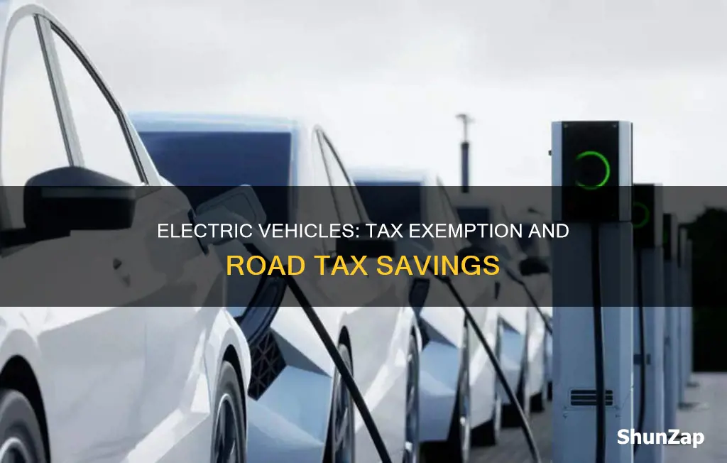 are electric vehicles exempt from road tax