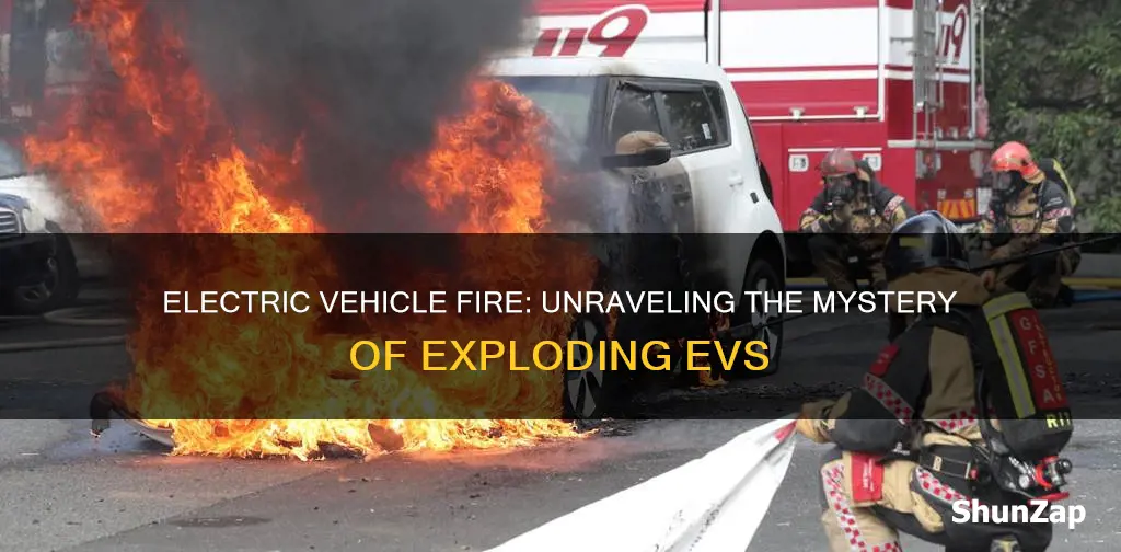 are electric vehicles exploding