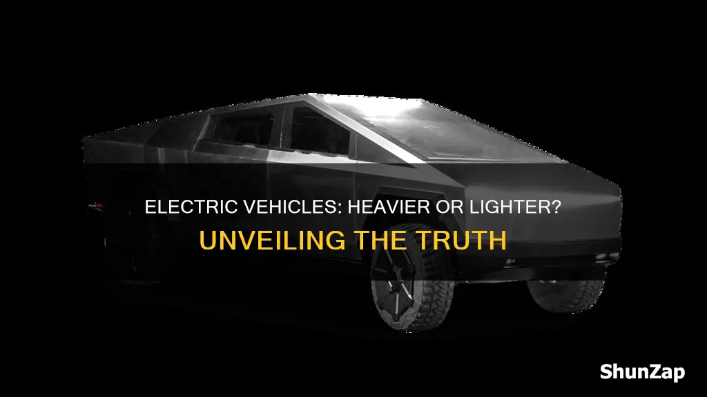 are electric vehicles heavier