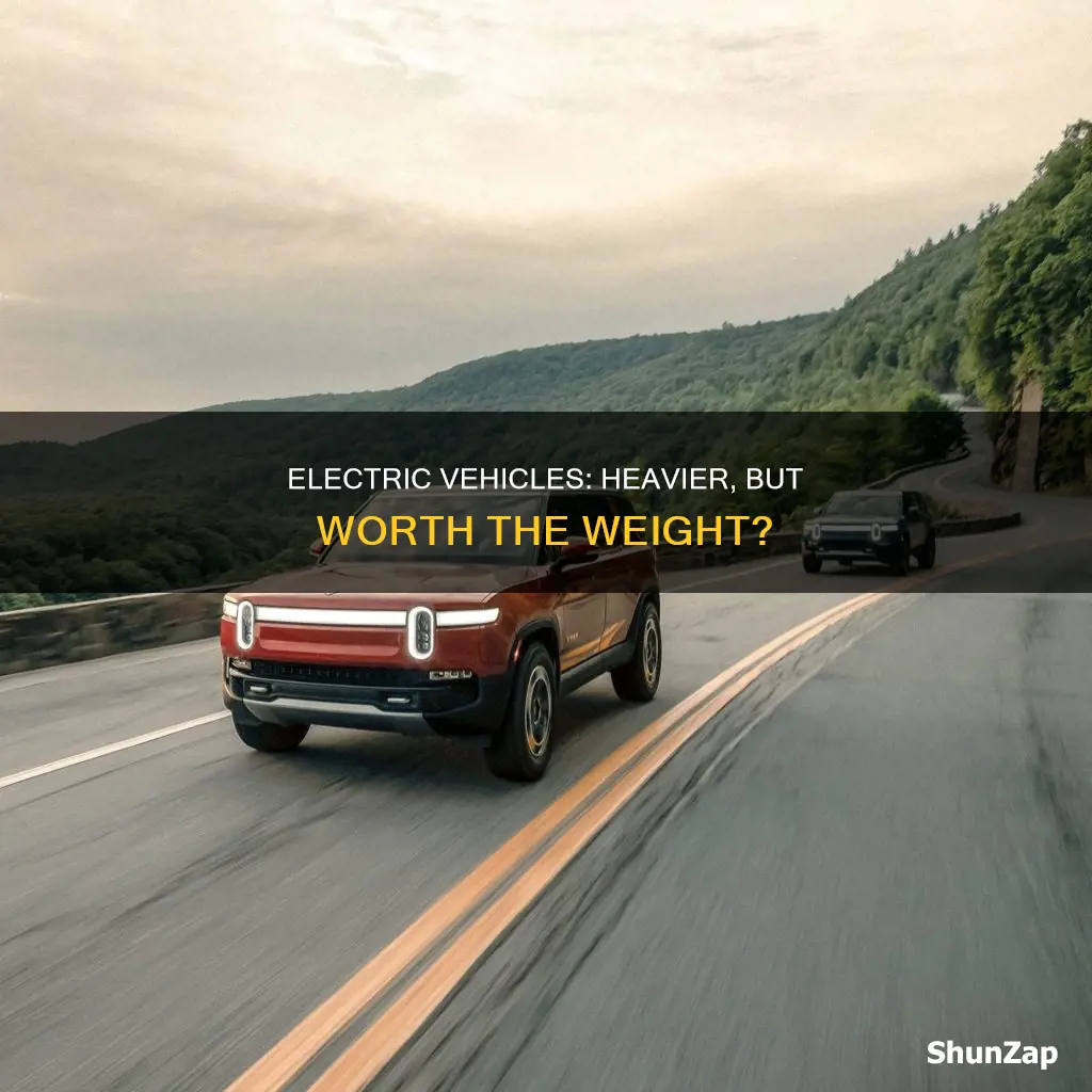 are electric vehicles heavier