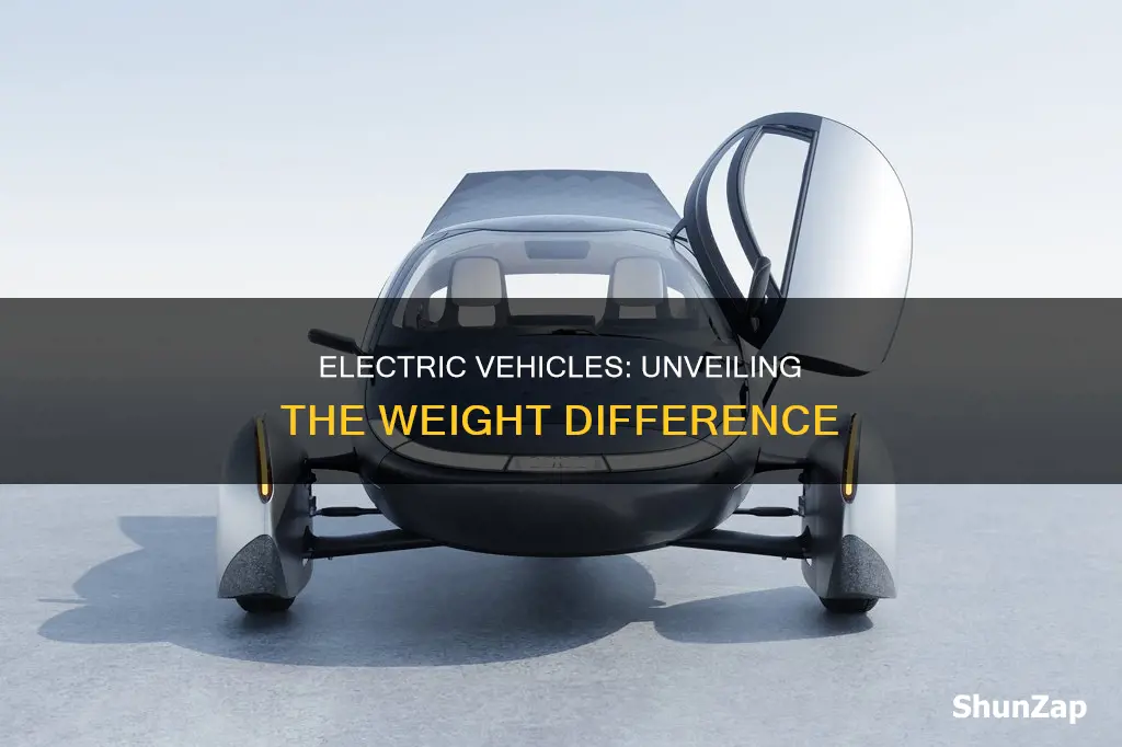 are electric vehicles lighter