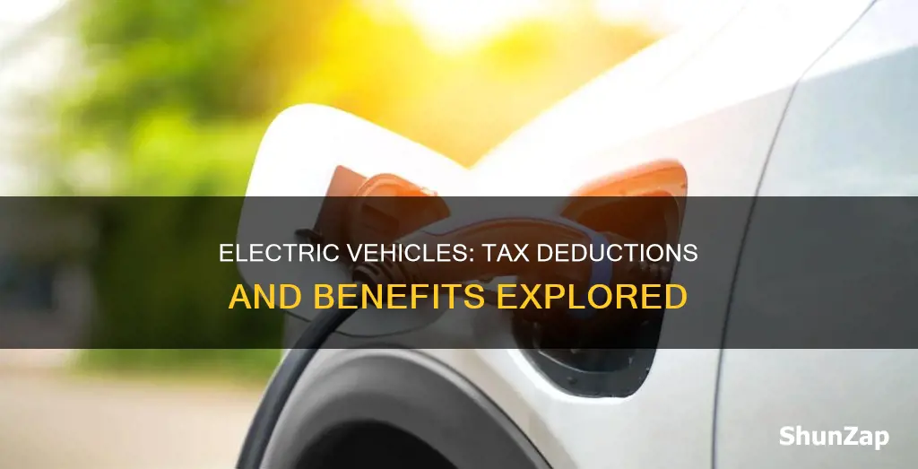 are electric vehicles tax deductible
