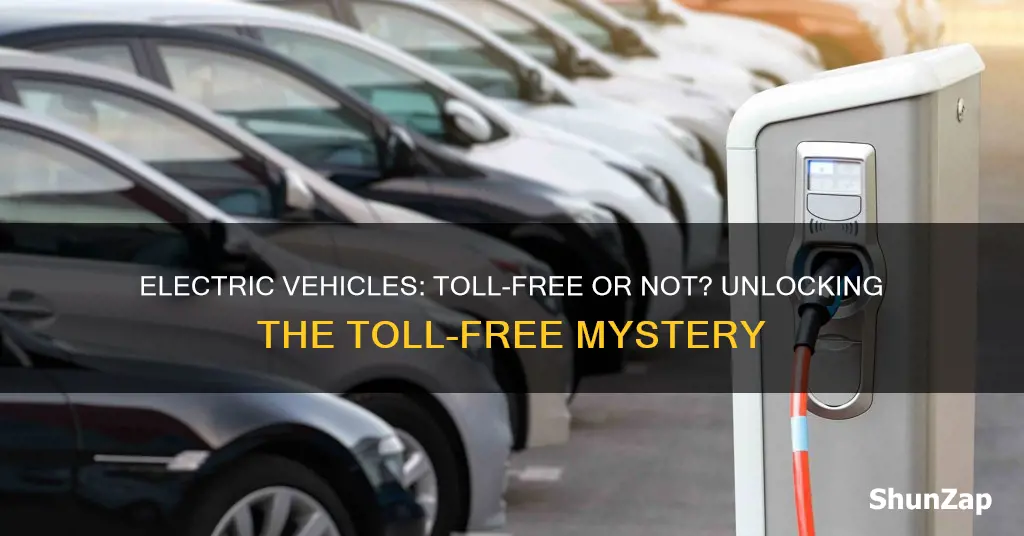 are electric vehicles toll free