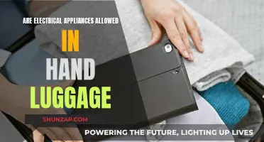 What Electrical Appliances Can I Carry Onboard?