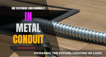 Electrical Lines: Metal Conduit Safety and Usage