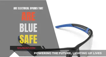Blue Electrical Sparks: Safe or Hazardous?