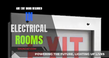Electrical Room Safety: Exit Sign Requirements Explained