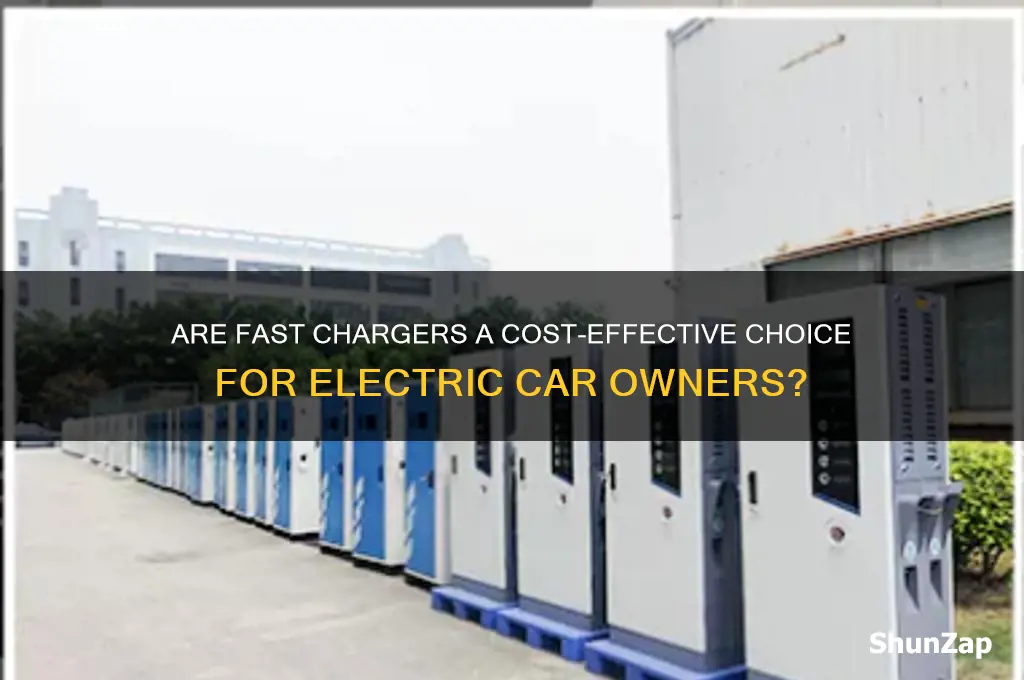 are fast chargers cheaper electric car
