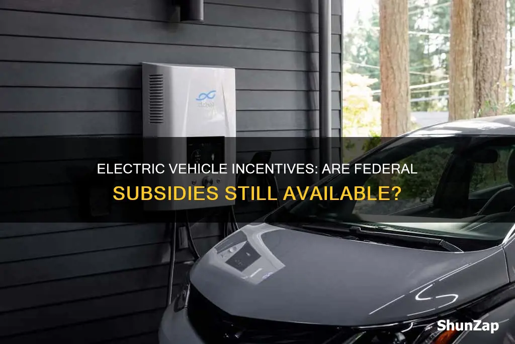 are federal electric vehicle incentives still available