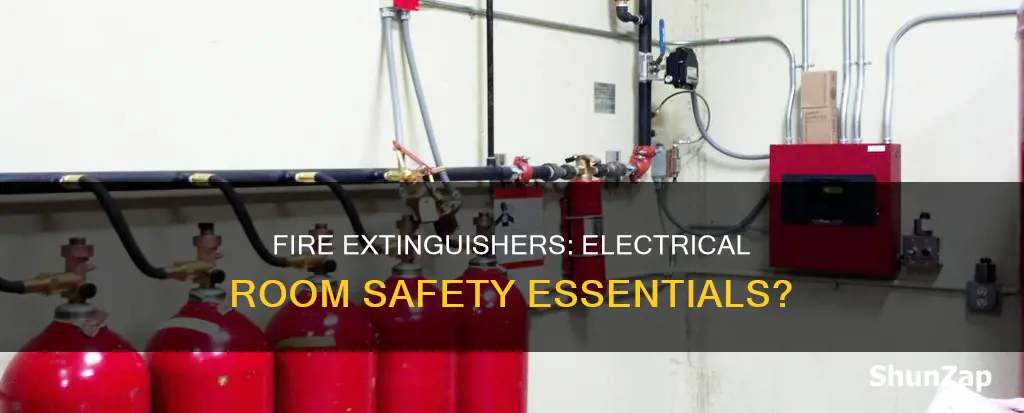 are fire extinguishers required in electrical rooms