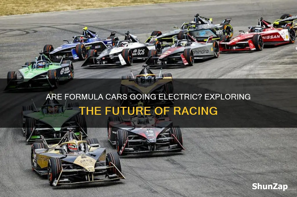 are formula cars electric