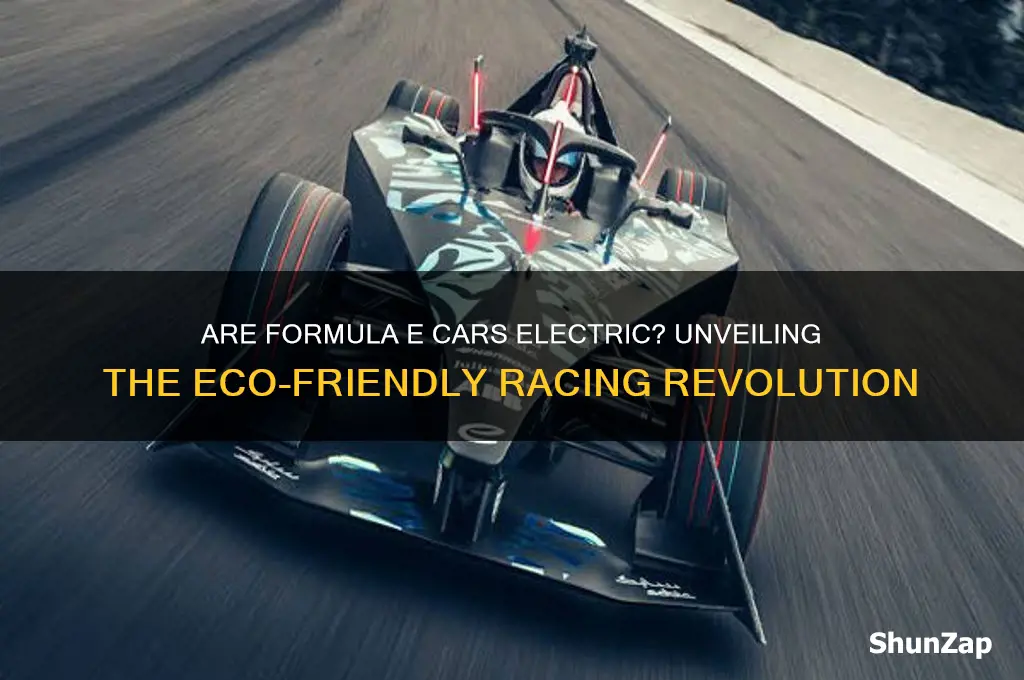 are formula e cars electric