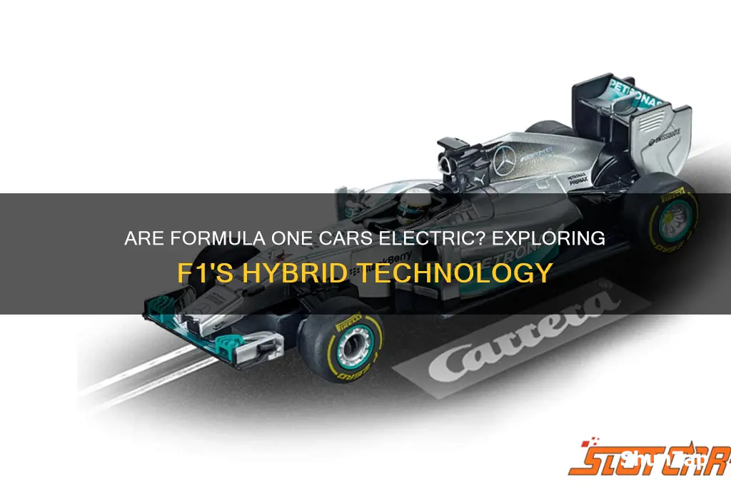 are formula one cars electric