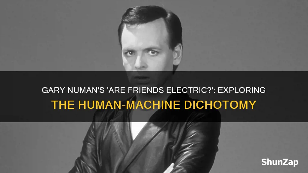 are friends electric gary numan meaning