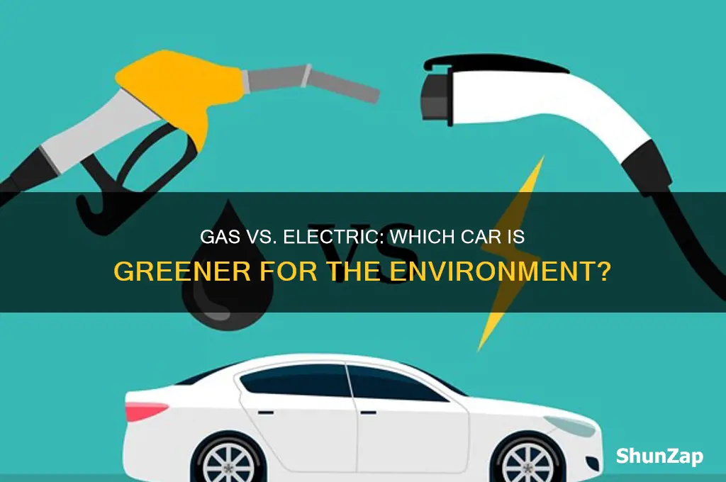 are gas cars better for the environment than electric