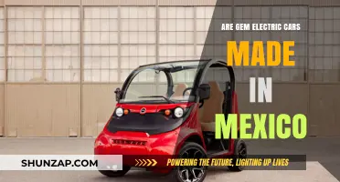 Are GEM Electric Cars Manufactured in Mexico? Unveiling the Truth