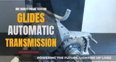 Are Harley-Davidson Police Motorcycles Automatic?